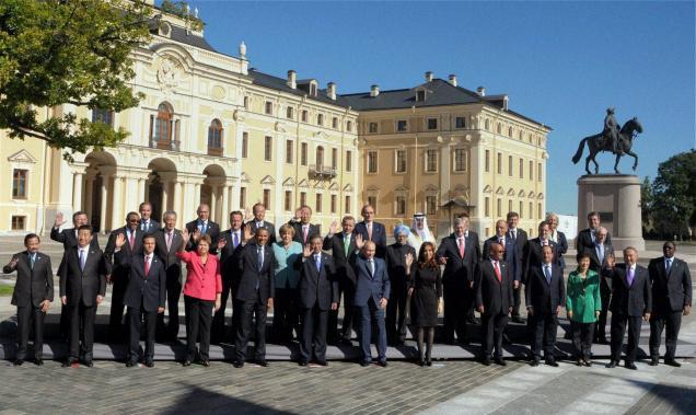 The G20 Leaders Recognize Changes in Trade Flows