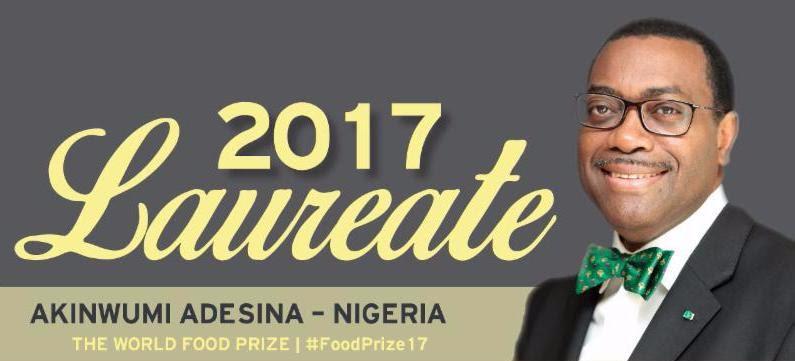 Nigerian Wins 2017 World Food Prize - news week of June 26