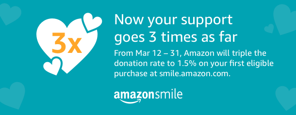 3x your impact at AmazonSmile for GFN Foundation