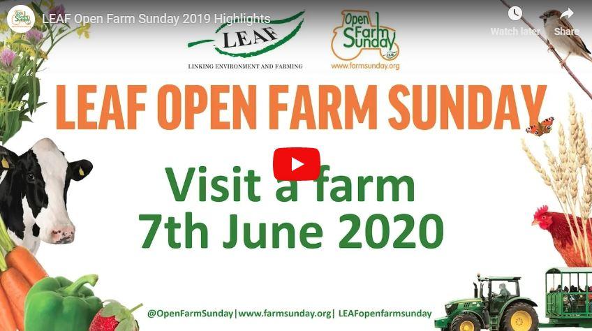 Video: Highlights from UK's LEAF Open Farm Sunday 2019