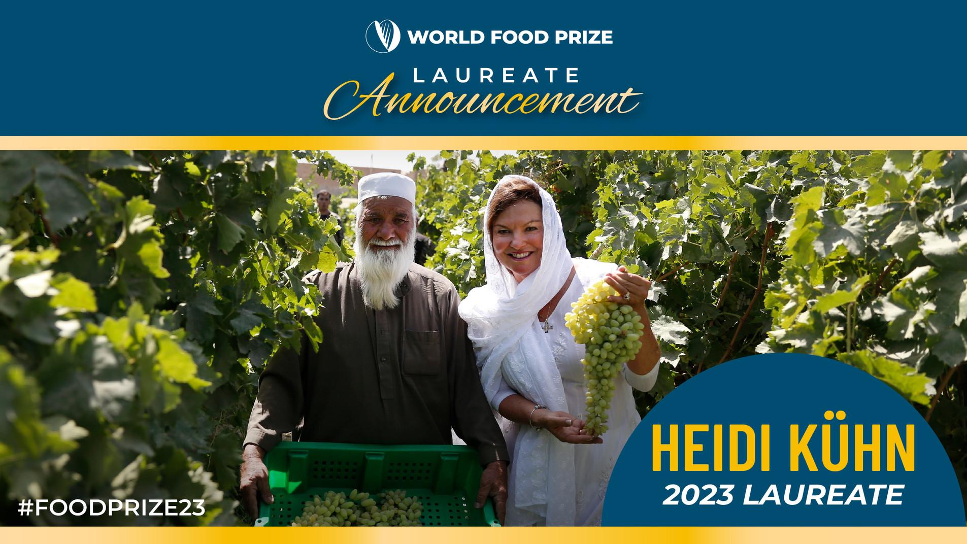 Kühn Honored for Transforming Post-Conflict Agriculture