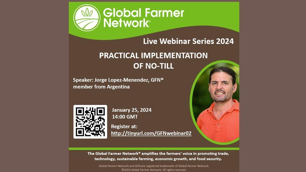 Invitation: 1-25-24 GFN No-Till Webinar