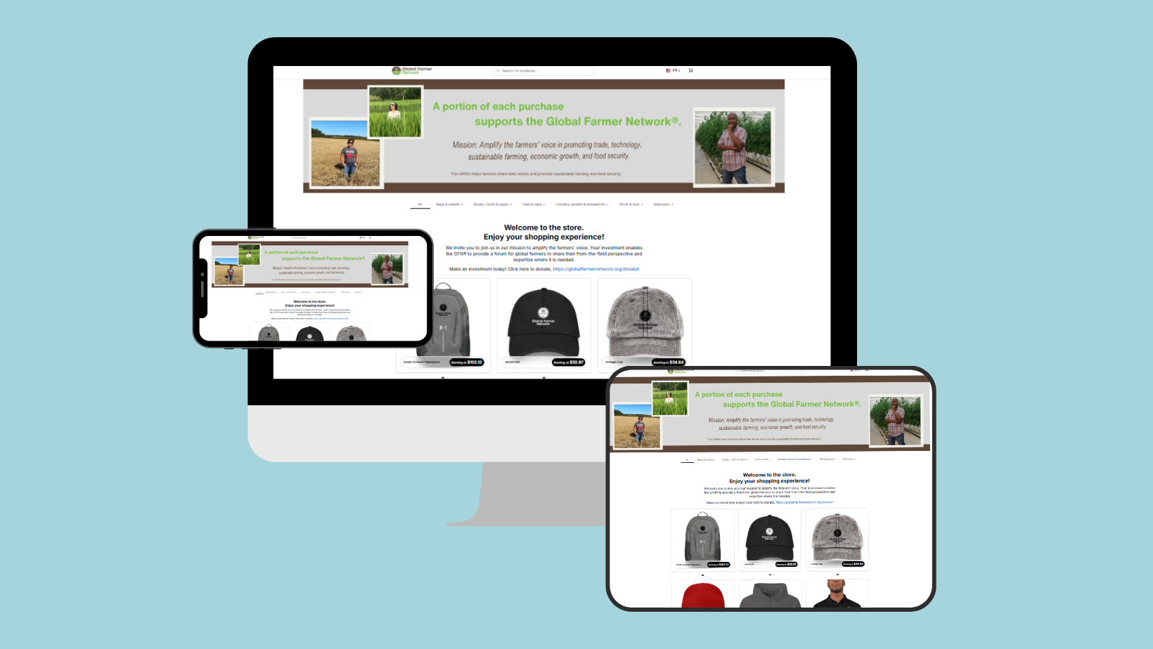 GFN Opens Merchandise Store